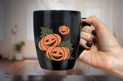 Halloween pumpkins Sublimation Product Image 3
