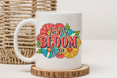 In My Bloom Era PNG, Retro Floral Flower Sublimation Design Product Image 3