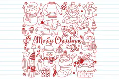 Christmas Svg, Merry Christmas, Cartoon Christmas Shirt Svg Product Image 3