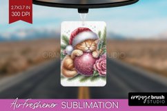 Christmas Animals Air Freshener PNG - Cute Christmas PNG Product Image 1