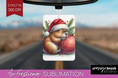 Christmas Animals Air Freshener PNG - Cute Christmas PNG Product Image 1
