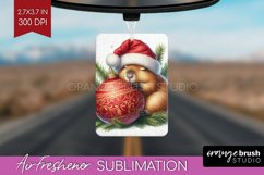 Christmas Animals Air Freshener PNG - Cute Christmas PNG Product Image 1