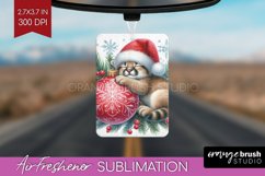 Christmas Animals Air Freshener PNG - Cute Christmas PNG Product Image 1