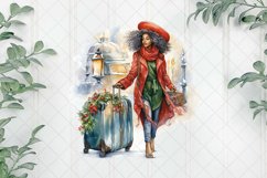 Christmas Travel Sublimation Clipart Product Image 1