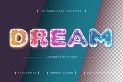 Color Glass - Editable Text Effect, Font Style Product Image 3