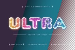 Color Glass - Editable Text Effect, Font Style Product Image 5