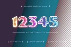 Color Glass - Editable Text Effect, Font Style Product Image 4