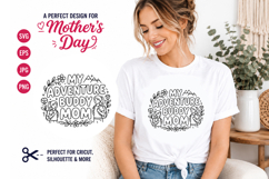 My Adventure Buddy Mom SVG Design Product Image 1
