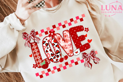 Love Png, Preppy Valentine Png, loved valentine png Product Image 2