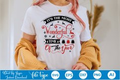 It's The Most Wonderful Time Of The Year SVG Design Product Image 3