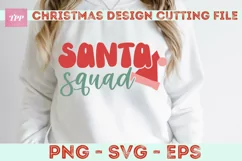 Santa Squad svg- Christmas Family Shirt SVG Product Image 4