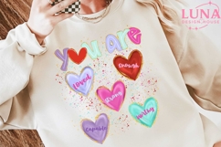 You Are Enough Valentine Png, Retro Valentine Sublimation Product Image 2