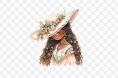 Cottagecore Ebony Girl Sublimation Product Image 3