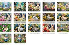Easter cutting board sublimation| Flowers chopping boards Product Image 4
