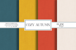 Masculine Digital Paper, Men Fall Color Printable Cardstock Product Image 1