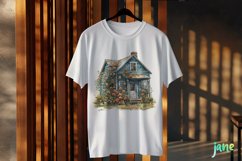 Cozy Spring Roses Sublimation Clipart Product Image 2