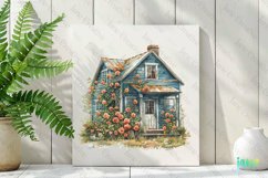 Cozy Spring Roses Sublimation Clipart Product Image 3