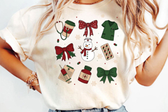 Christmas Nurse Sublimation, Christmas Png Product Image 3