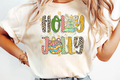 Holly Jolly Christmas Sublimation, Christmas Png Product Image 2