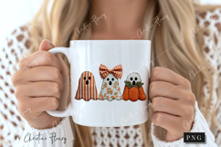 Ghost Patchwork Halloween PNG Product Image 3