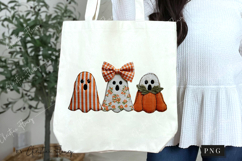 Ghost Patchwork Halloween PNG Product Image 7