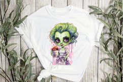 Cute Halloween Watercolor Sublimation Product Image 2