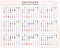 Mother of the Bride Clipart Bundle Portrait Creator Product Image 3