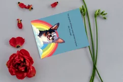 Chihuahua Memorial Card, Chihuahua pet loss card Product Image 6