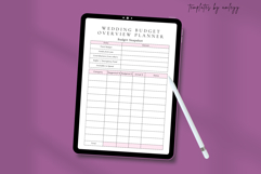 Wedding Budget Overview | Editable Canva Planner Template | Product Image 3