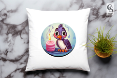 Cute Baby Bird Clipart Sublimation PNG Product Image 3