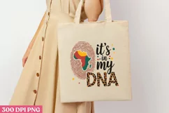 It's in my DNA PNG, Black History Month Sublimation Product Image 3