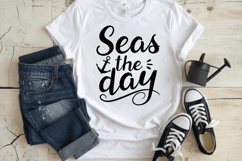 Seas the Day SVG Design, Summer &amp; Beach SVG Design Product Image 3