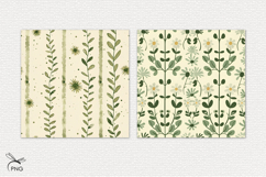 Floral digital paper, background clipart Product Image 3