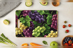 Grapes Fruit Cutting Boards sublimation Design Product Image 3