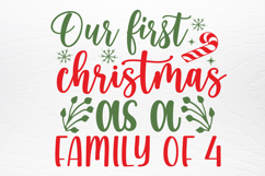 Baby&#039;s First Christmas SVG Product Image 3