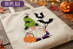 Halloween gnomes vector collection, SVG clip art Product Image 3