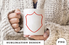 Red Crest Christmas Frame png Product Image 3