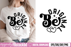 Be Original SVG Product Image 1