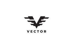 Vector Letter V Logo Design Vector Product Image 3