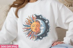 Sun and Moon Sublimation PNG Product Image 1