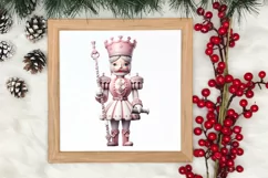 Pink Tis The Season Christmas Sublimation, Christmas Clipart Product Image 3