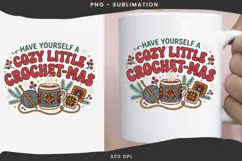Christmas crochet png design for T-shirts Product Image 3