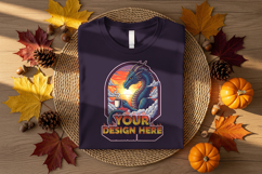 Fall t-shirt mockup Product Image 4