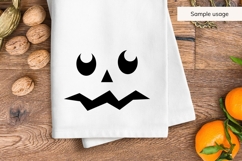 Scared Jack O Lantern Face SVG Product Image 3