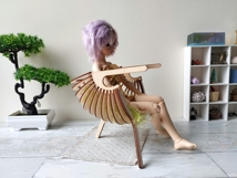 Miniature 1/3 scale chair digital file download. Shield para Product Image 3