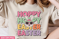 Hoppy Easter PNG, Design Easter Sublimation PNG Product Image 1