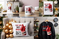 Christmas Sublimation PNG|Dear Santa just bring wine Product Image 2