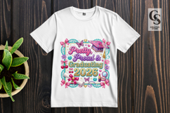 Pretty Proud and Graduating 2026 Sublimation PNG Product Image 3