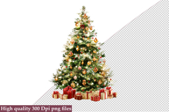 Christmas Tree Clipart PNG Product Image 1