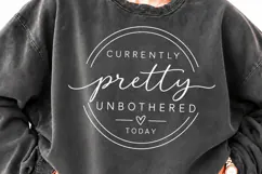 Feeling Slightly Unavailable Today PNG, Funny Introvert Mood Product Image 3